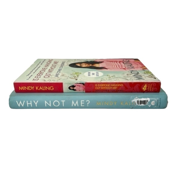 Mindy Kaling Book Set of 2 Why Not Me? Paperback 2015 - Picture 1 of 9